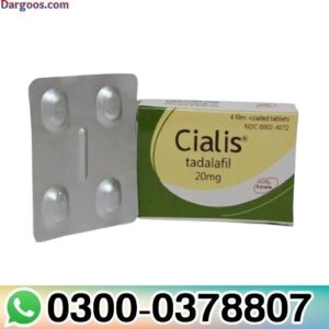 Cialis Tadalafil 20mg 4 Tablets in Pakistan