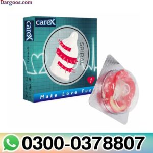 CAREX SPIRAL Condom Spike in pakistan