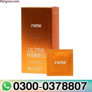 FAMA Ribbed Condoms for Men