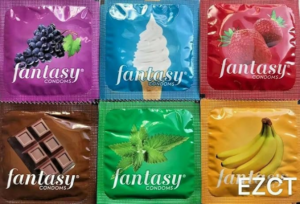 Fantasy Flavored Condoms Pack 48 Condoms