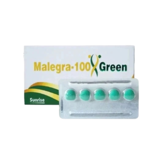 Origina Malegra 100mg Green Tablet in Pakistan