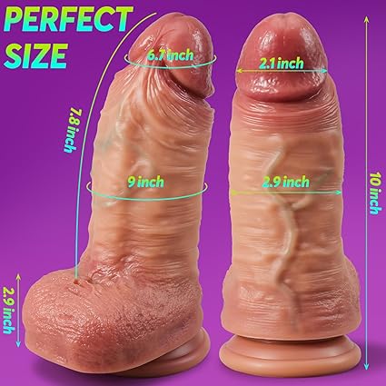 Realistic Thick Dildo 10 Inch Long Big Dildo