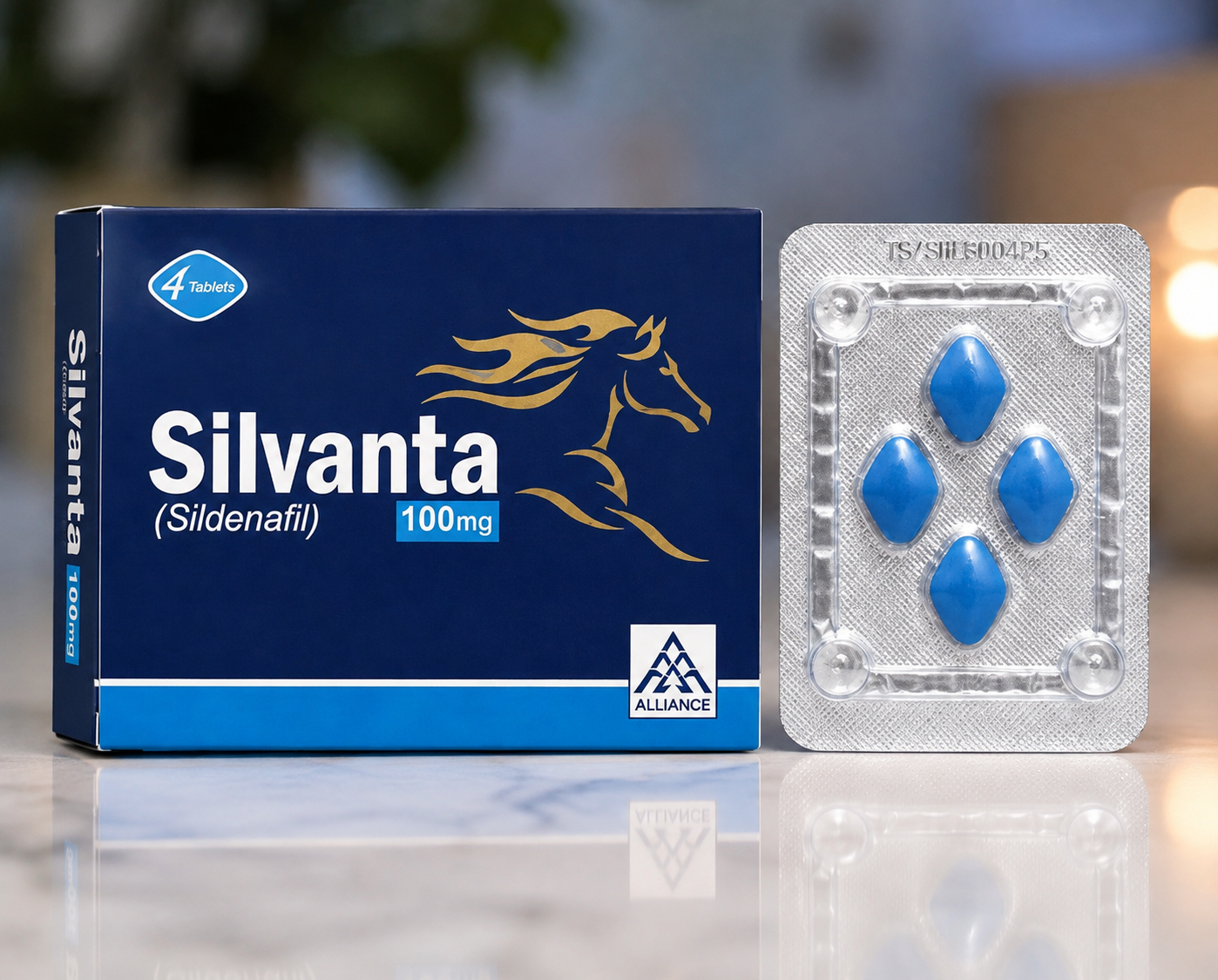 Silvanta Sildenafil 100 mg Tablets