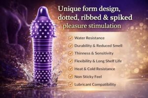 Textured Pleasure Condoms